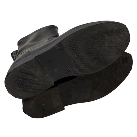 Coach And Four Leather Kaity Bootie Black Size 7.5 - Picture 4 of 6